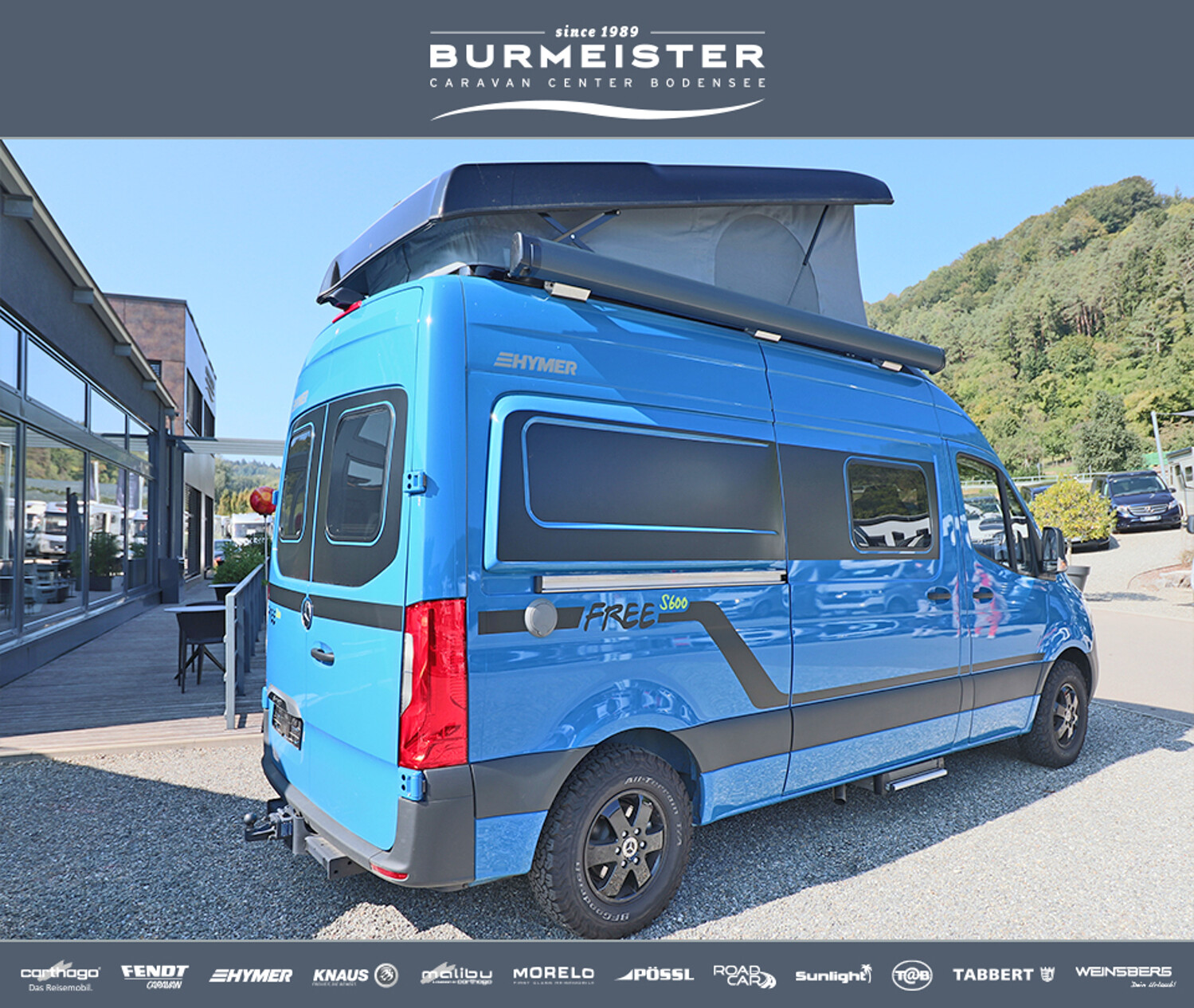 Hymer Free S Blue Evolution Mercedes 2023