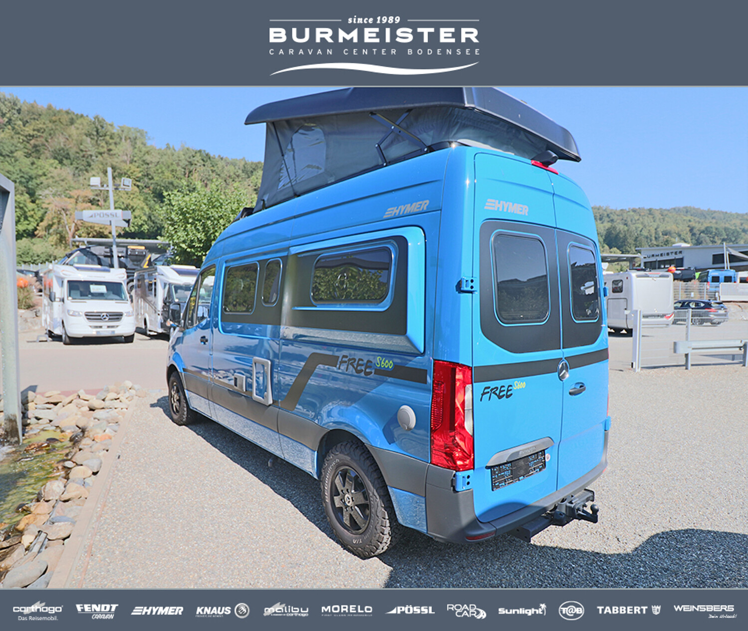 Hymer Free S Blue Evolution Mercedes 2023