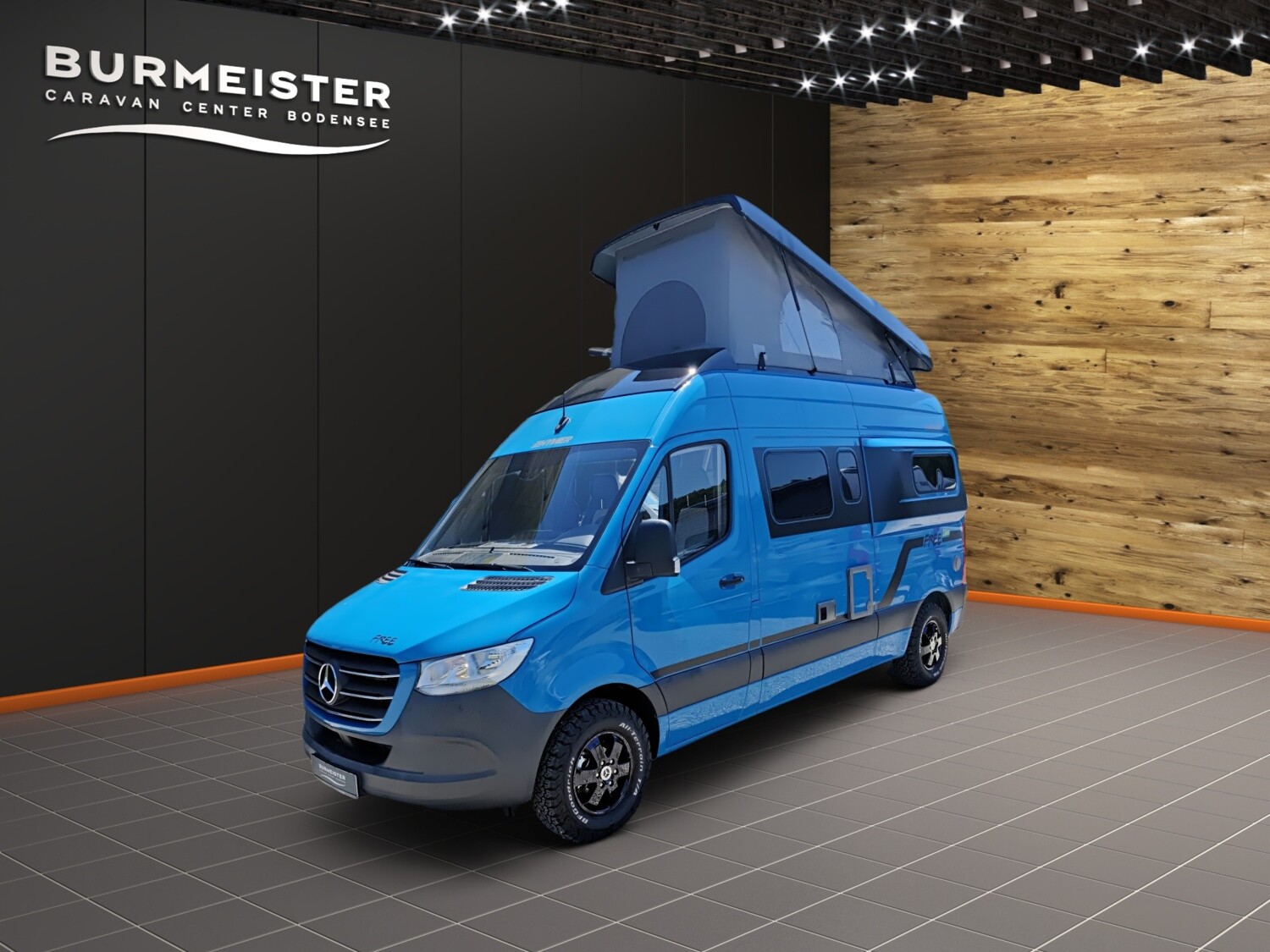Hymer Free S Blue Evolution Mercedes 2023